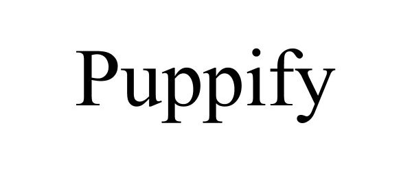 Trademark Logo PUPPIFY
