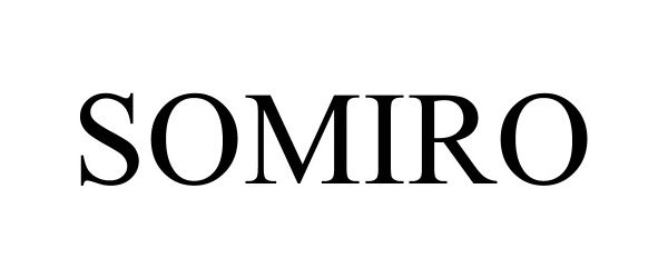 Trademark Logo SOMIRO