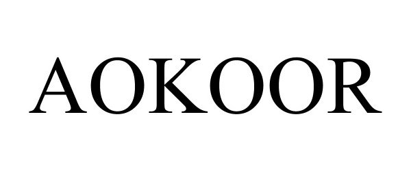  AOKOOR