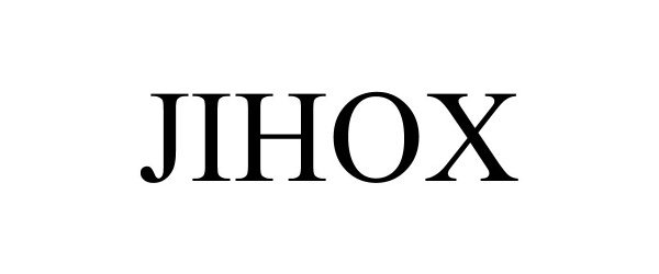 Trademark Logo JIHOX