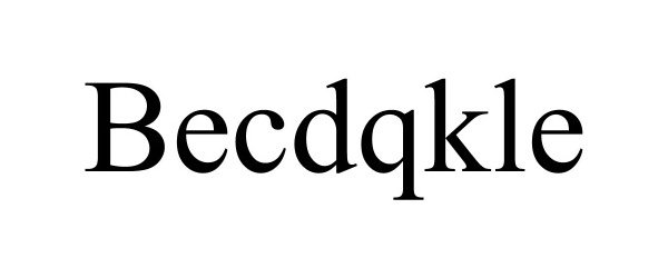  BECDQKLE