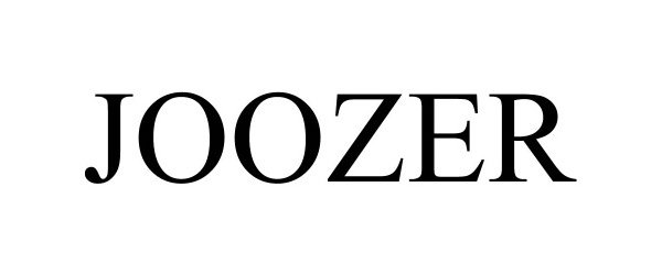 Trademark Logo JOOZER