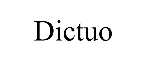 Trademark Logo DICTUO