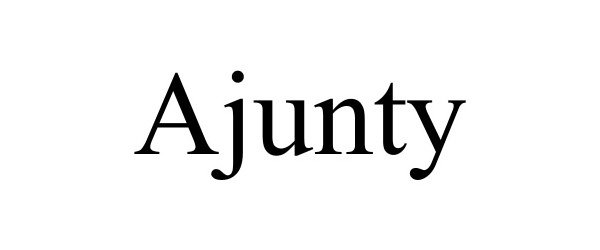 Trademark Logo AJUNTY