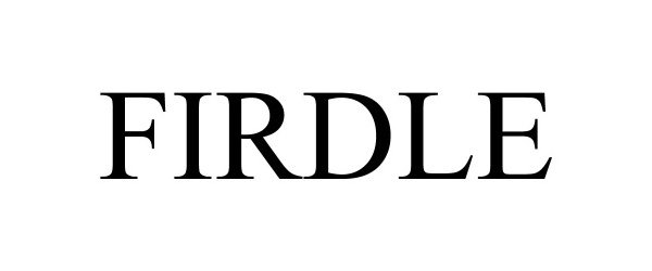 Trademark Logo FIRDLE