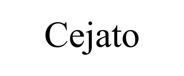 Trademark Logo CEJATO