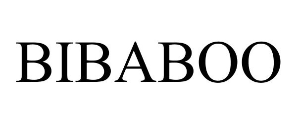 Trademark Logo BIBABOO