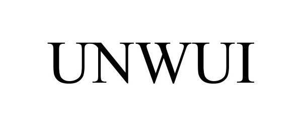 Trademark Logo UNWUI