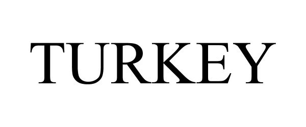 Trademark Logo TURKEY