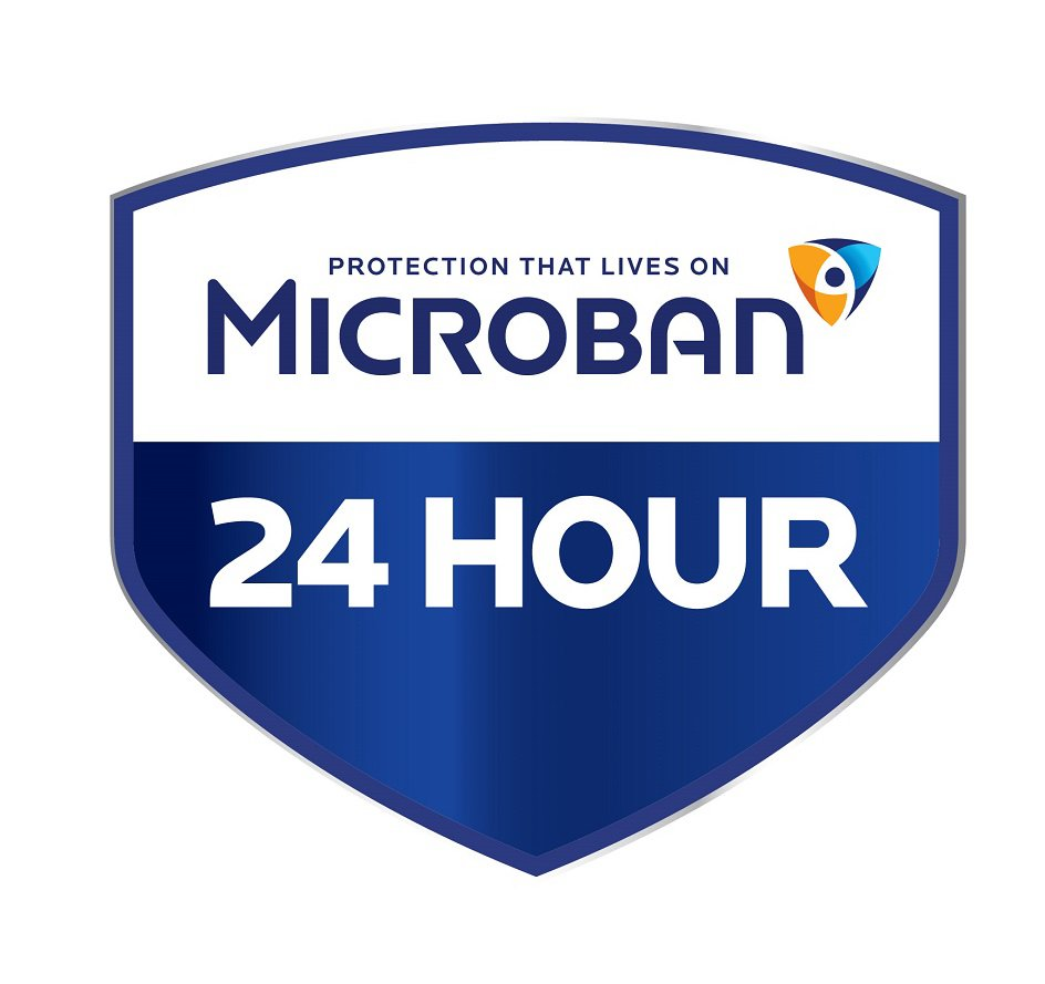  PROTECTION THAT LIVES ON MICROBAN 24 HOUR