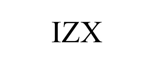 Trademark Logo IZX