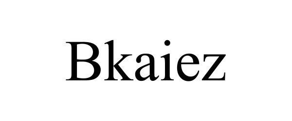 Trademark Logo BKAIEZ