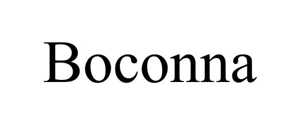 Trademark Logo BOCONNA