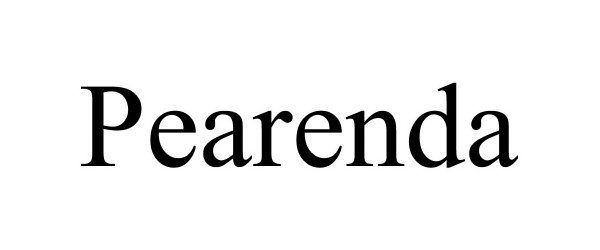 Trademark Logo PEARENDA
