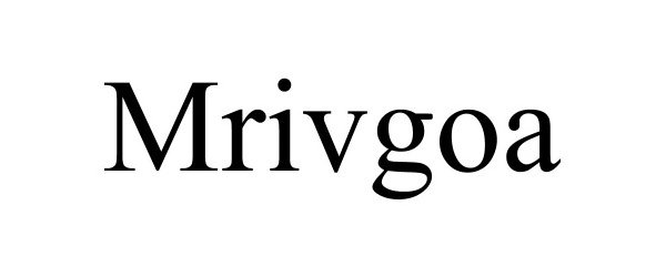 Trademark Logo MRIVGOA