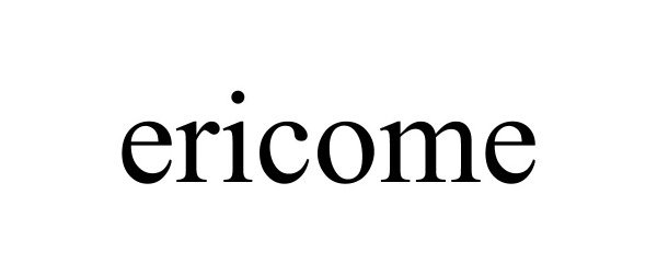 Trademark Logo ERICOME