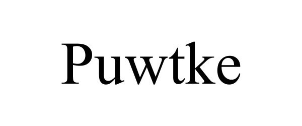 Trademark Logo PUWTKE