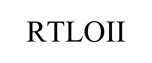 Trademark Logo RTLOII