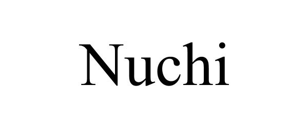 Trademark Logo NUCHI