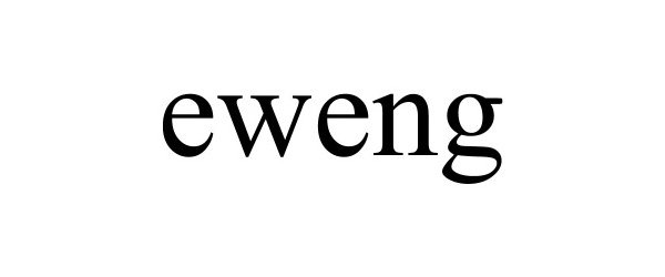 Trademark Logo EWENG