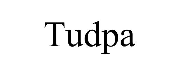 Trademark Logo TUDPA