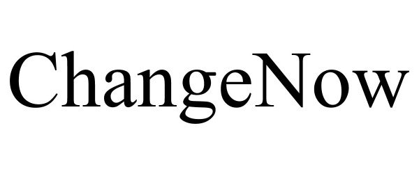 Trademark Logo CHANGENOW