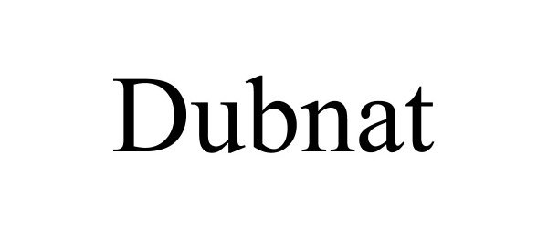 Trademark Logo DUBNAT