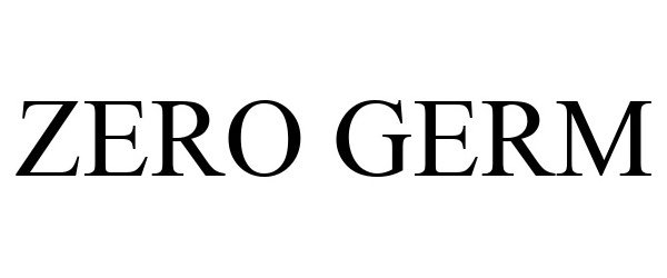 Trademark Logo ZERO GERM