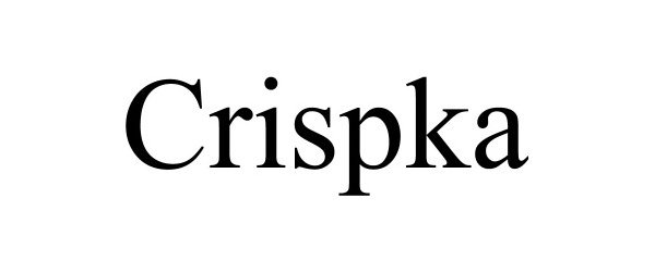Trademark Logo CRISPKA