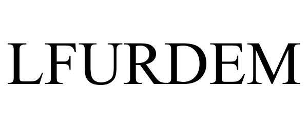 Trademark Logo LFURDEM