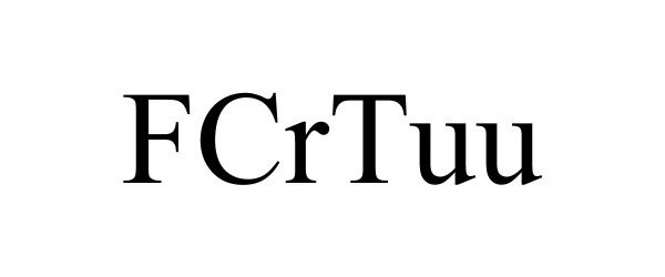 Trademark Logo FCRTUU
