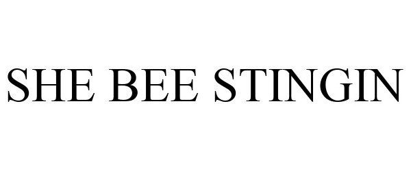 Trademark Logo SHE BEE STINGIN