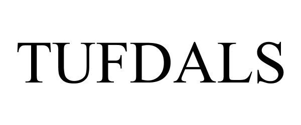 Trademark Logo TUFDALS