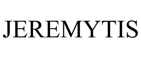 Trademark Logo JEREMYTIS