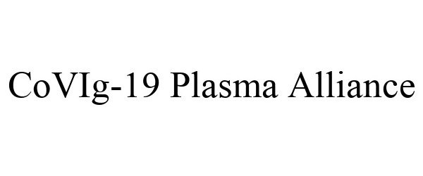  COVIG-19 PLASMA ALLIANCE