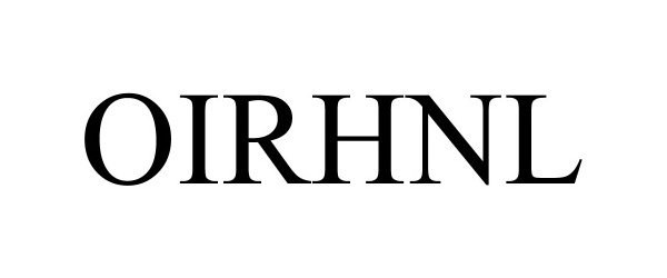 Trademark Logo OIRHNL