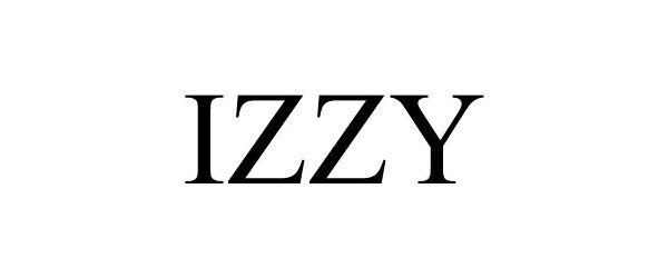 Trademark Logo IZZY