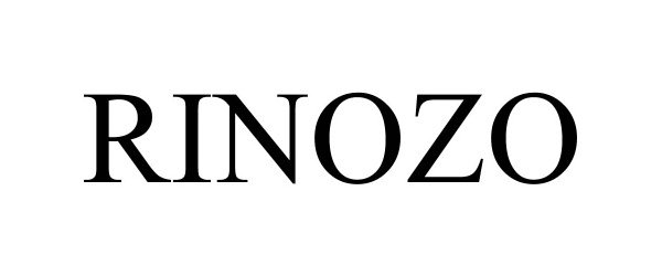 Trademark Logo RINOZO
