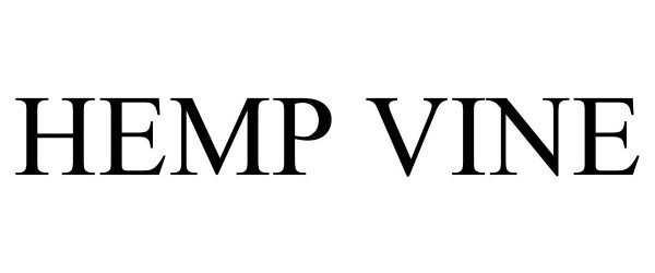 Trademark Logo HEMP VINE