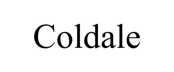 Trademark Logo COLDALE