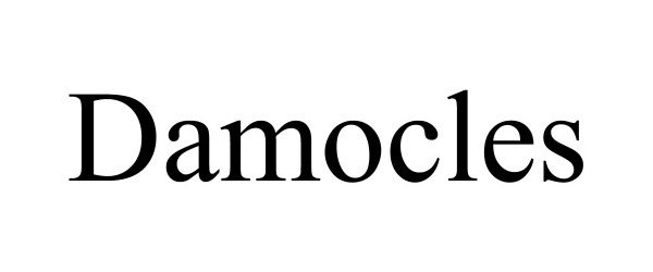 Trademark Logo DAMOCLES
