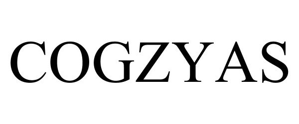 Trademark Logo COGZYAS