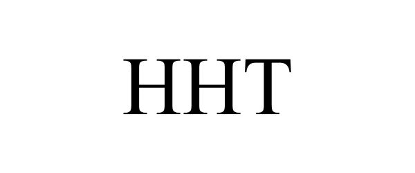 Trademark Logo HHT
