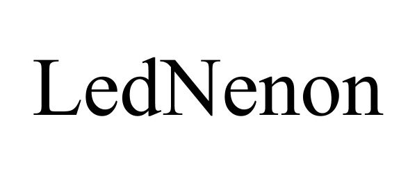 Trademark Logo LEDNENON
