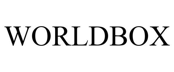 Trademark Logo WORLDBOX