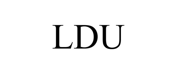 Trademark Logo LDU