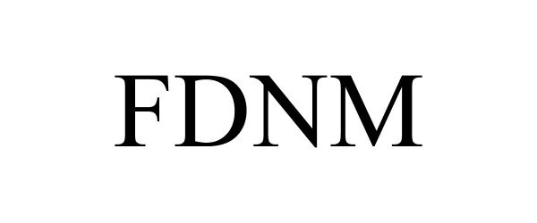 Trademark Logo FDNM