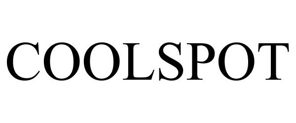Trademark Logo COOLSPOT