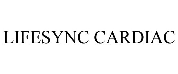 Trademark Logo LIFESYNC CARDIAC
