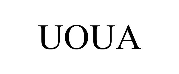 Trademark Logo UOUA